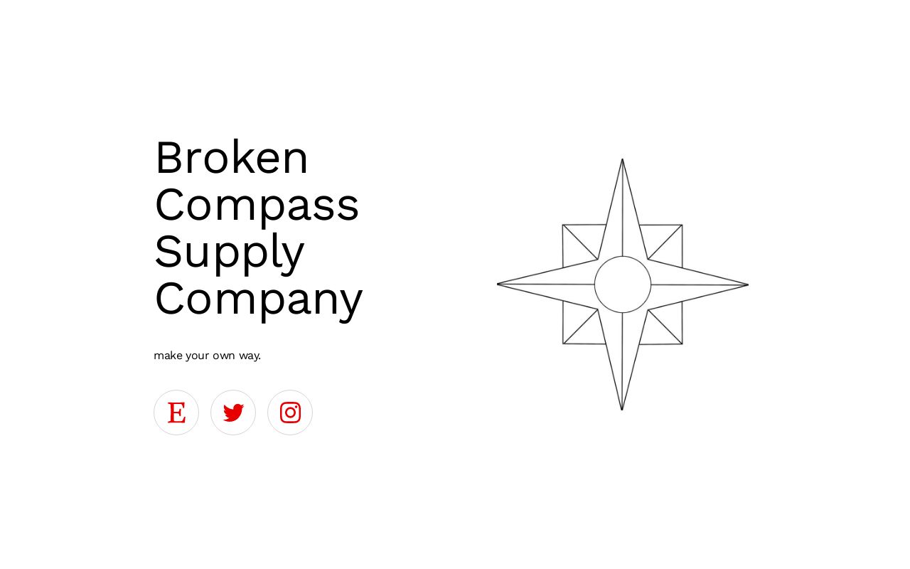 Broken Compass Supply Company